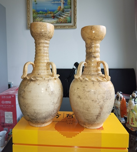 古玩陶瓷《宋代》青白釉三系長(zhǎng)頸瓶拍賣,當(dāng)前價(jià)格4888元