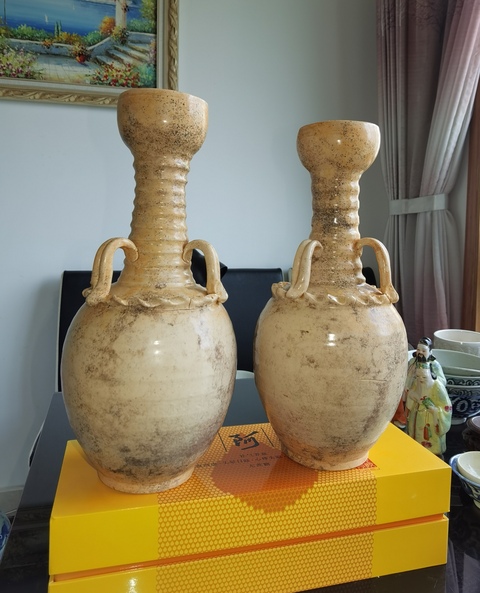 古玩陶瓷《宋代》青白釉三系長(zhǎng)頸瓶拍賣,當(dāng)前價(jià)格4888元