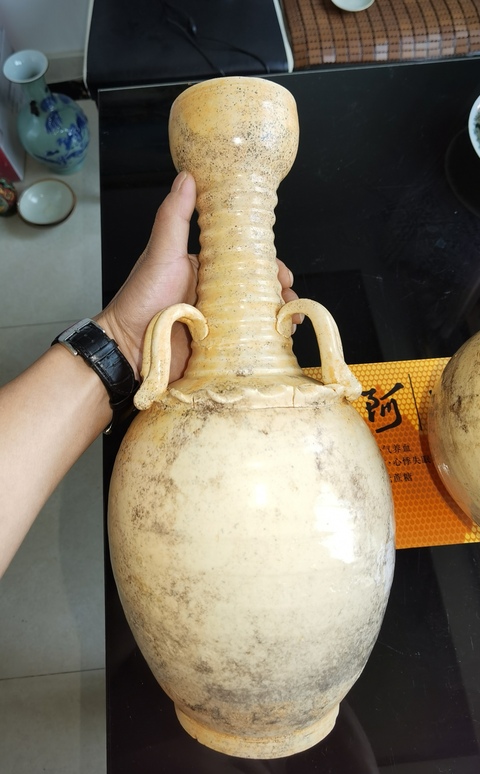 古玩陶瓷《宋代》青白釉三系長(zhǎng)頸瓶拍賣,當(dāng)前價(jià)格4888元