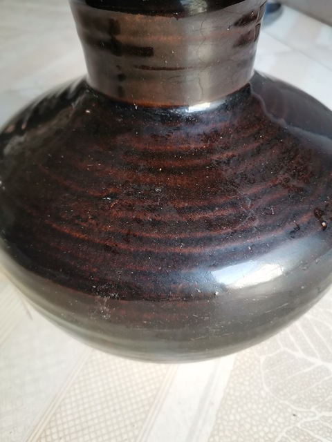 古玩陶瓷醬釉罐拍賣,當(dāng)前價(jià)格700元