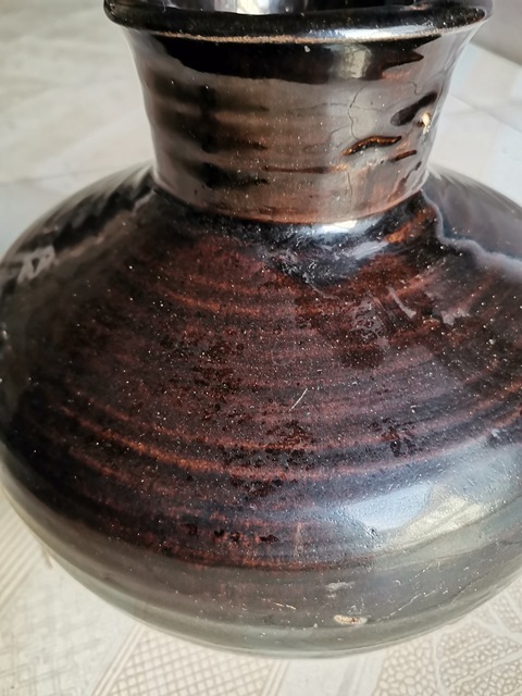 古玩陶瓷醬釉罐拍賣,當(dāng)前價(jià)格700元