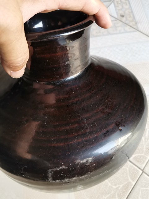 古玩陶瓷醬釉罐拍賣,當(dāng)前價(jià)格700元