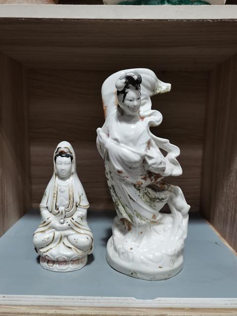 古玩陶瓷創匯時期人物塑像拍賣，當前價格980元