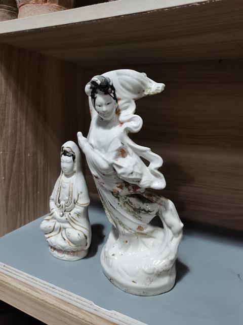 古玩陶瓷創匯時期人物塑像拍賣，當前價格980元