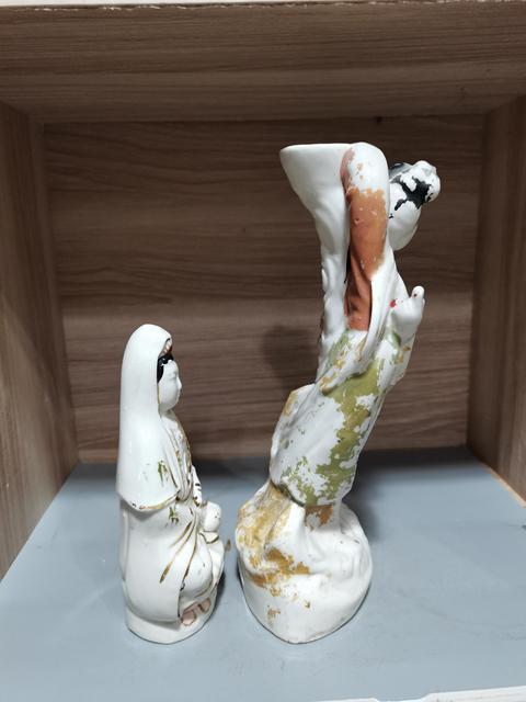 古玩陶瓷創匯時期人物塑像拍賣，當前價格980元