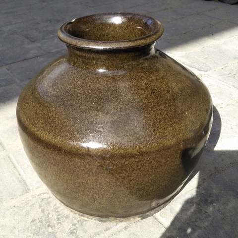 古玩陶瓷清茶葉末釉罐拍賣，當前價格280元