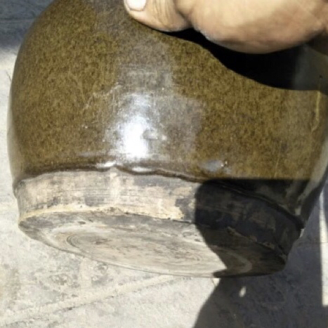 古玩陶瓷清茶葉末釉罐拍賣，當前價格280元