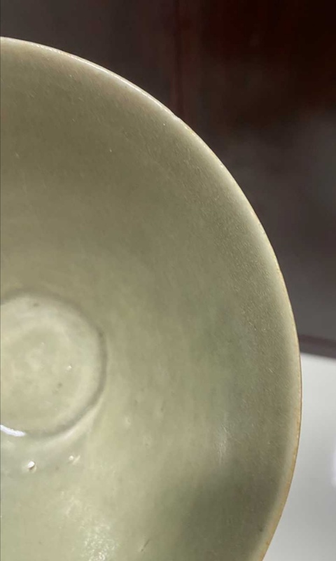 古玩陶瓷耀州窯青瓷斗笠盞2025/11/20拍賣，當前價格15000元