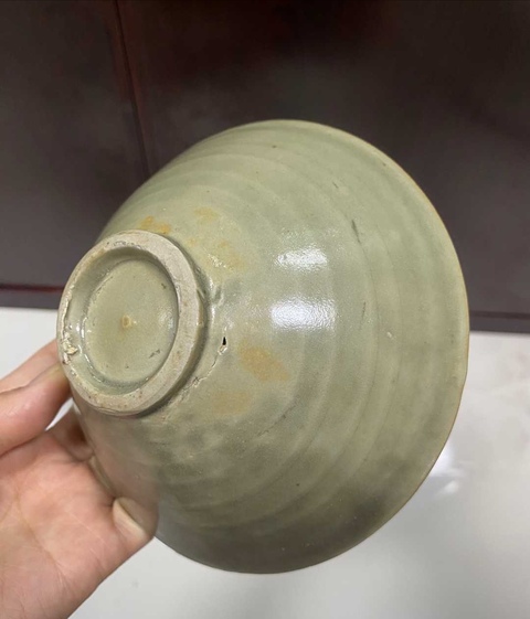 古玩陶瓷耀州窯青瓷斗笠盞2025/11/20拍賣，當前價格15000元