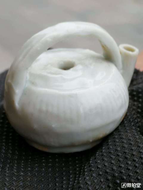 古玩陶瓷清代影青提梁壺水滴拍賣,當前價格1996元