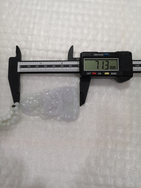 古玩玉器翡翠觀音拍賣,當前價格680元