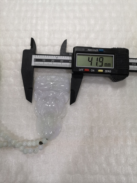 古玩玉器翡翠觀音拍賣,當前價格680元