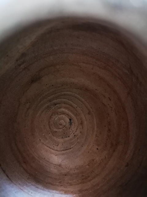 古玩陶瓷少見,白哥釉,花澆拍賣,當前價格999元