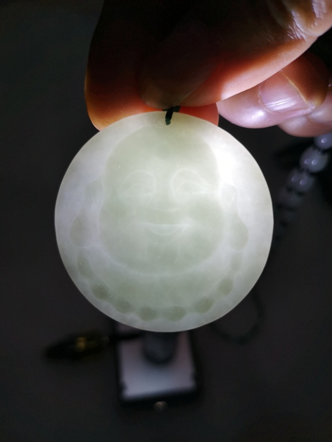 古玩玉器彌勒牌子拍賣,當前價格480元