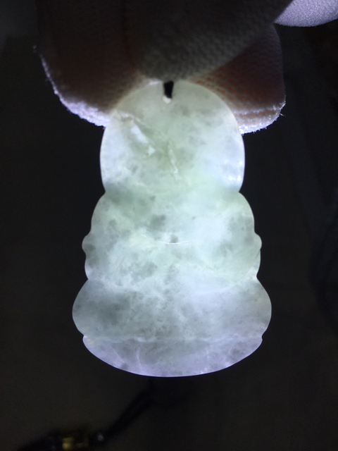 古玩玉器觀音拍賣，當前價格580元