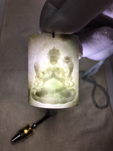 古玩玉器觀音拍賣,當(dāng)前價(jià)格450元