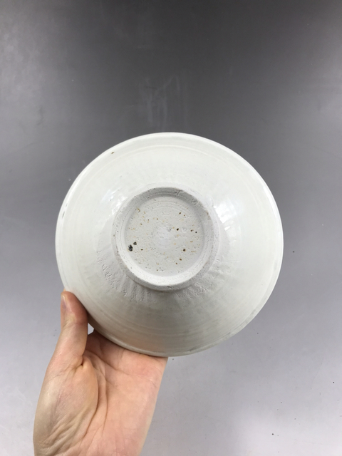 古玩陶瓷五代邢白厚唇大碗拍賣，當前價格6800元