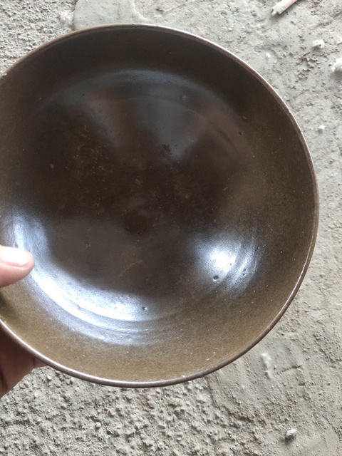 古玩陶瓷山西平陽窯茶葉末釉碗拍賣,當前價格1500元