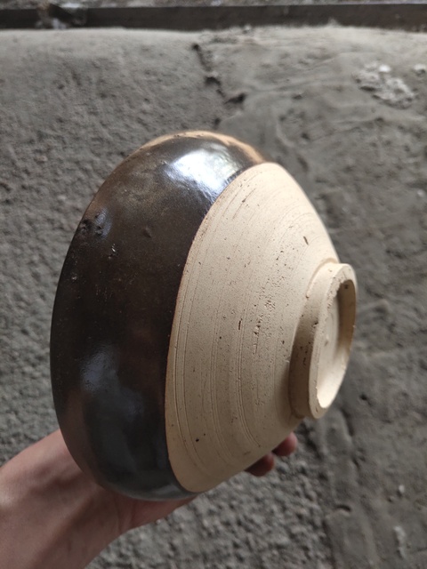 古玩陶瓷山西平陽窯茶葉末釉碗拍賣,當前價格1500元