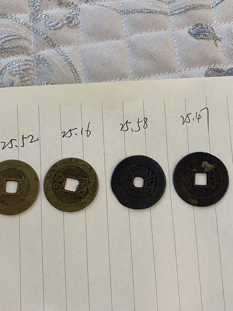 古玩錢幣乾隆通寶闊緣中樣拍賣,當前價格320元