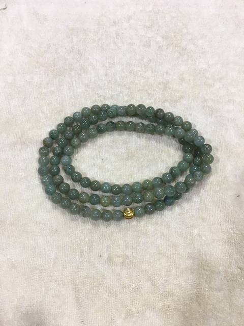 古玩玉器翡翠項鏈拍賣,當前價格450元
