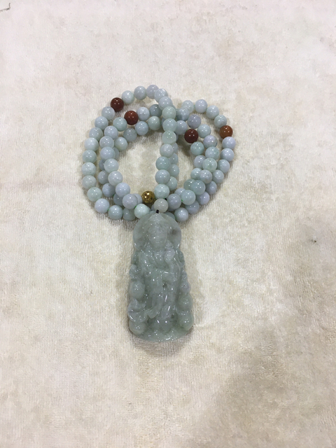 古玩玉器觀音拍賣，當前價格580元