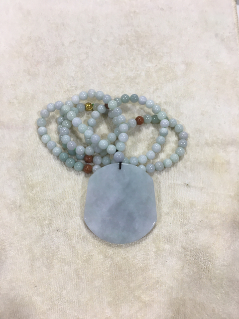 古玩玉器觀音牌子拍賣,當前價格680元