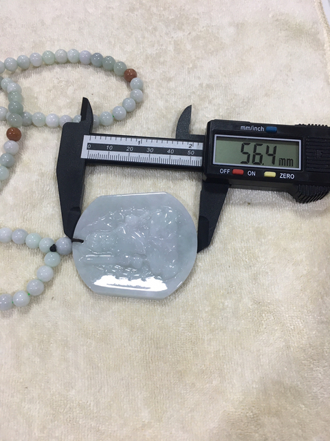 古玩玉器觀音牌子拍賣,當前價格680元