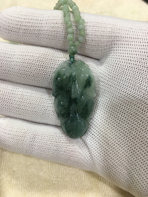 古玩玉器樹葉墜拍賣,當前價格580元