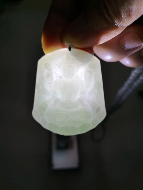 古玩玉器觀音拍賣,當前價格1200元