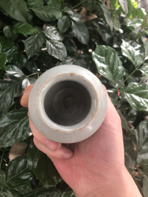 古玩陶瓷元代.青瓷小罐拍賣，當前價格468元