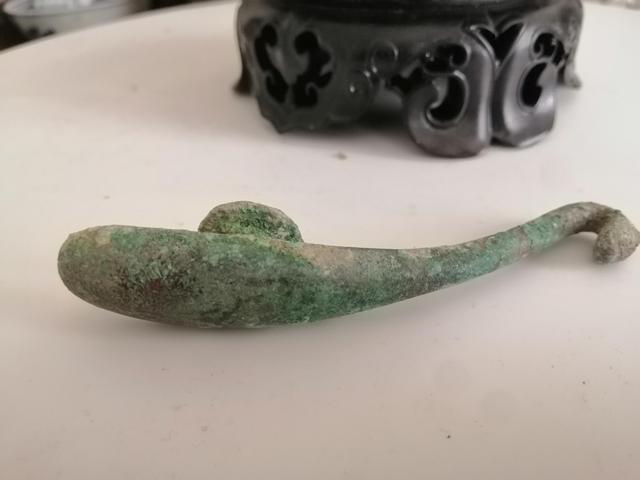 古玩銅器漢代?銅帶鉤拍賣,當前價格1000元