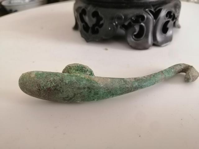 古玩銅器漢代?銅帶鉤拍賣,當前價格1000元