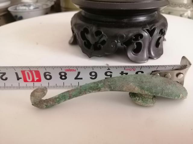 古玩銅器漢代?銅帶鉤拍賣,當前價格1000元