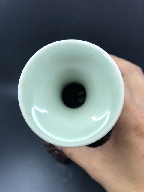 古玩陶瓷玉壺春瓶拍賣，當前價格860元