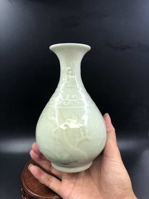 古玩陶瓷玉壺春瓶拍賣，當前價格860元