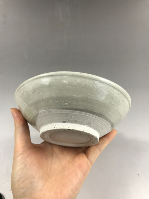古玩陶瓷元代疊燒影青釉碗拍賣,當前價格999元