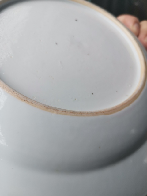 古玩陶瓷粉彩盤拍賣,當前價格3999元