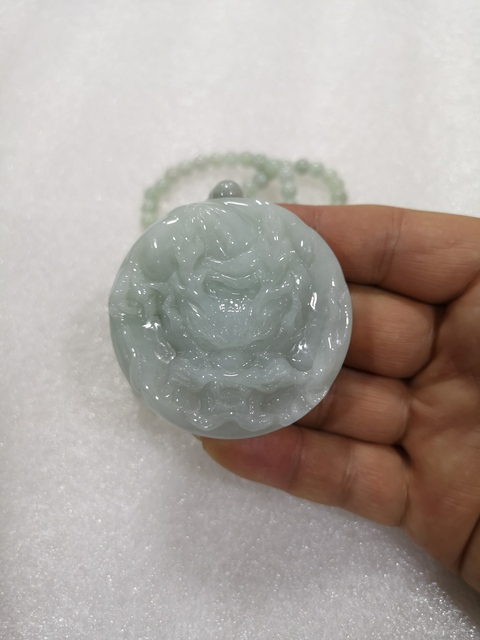 古玩玉器鐲芯料龍牌子拍賣，當前價格850元