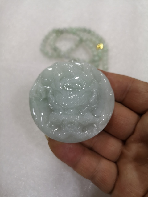 古玩玉器鐲芯料龍牌子拍賣，當前價格850元