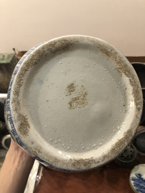 古玩陶瓷青花蓋罐拍賣，當前價格299元