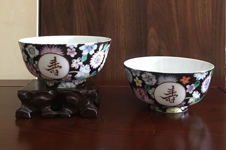 古玩陶瓷粉彩碗拍賣，當前價格3999元