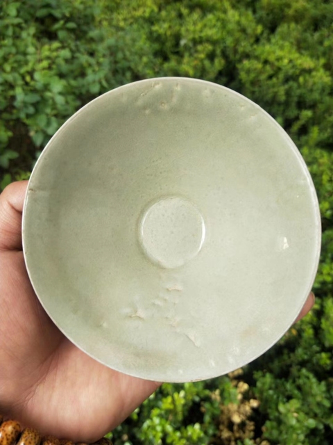 古玩陶瓷五代十國耀州窯薄胎斗笠盞2025/11/21拍賣，當前價格15000元