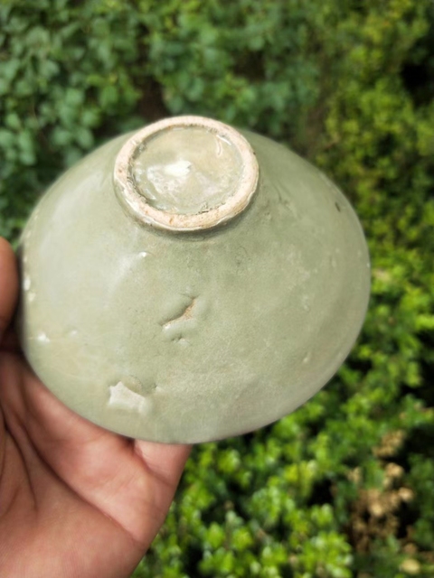 古玩陶瓷五代十國耀州窯薄胎斗笠盞2025/11/21拍賣，當前價格15000元