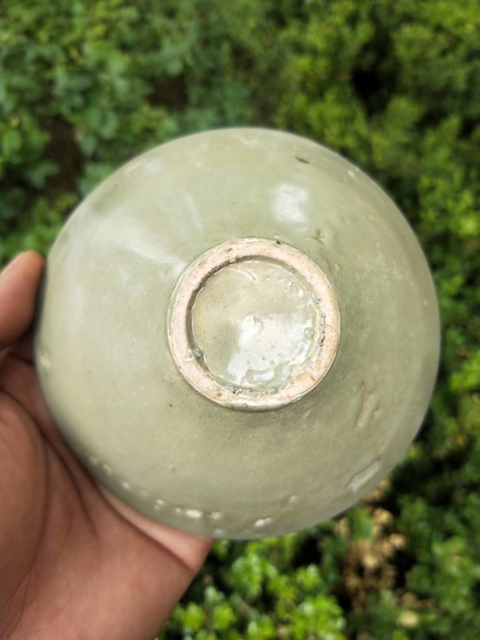 古玩陶瓷五代十國耀州窯薄胎斗笠盞2025/11/21拍賣，當前價格15000元