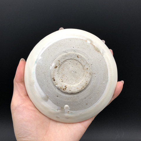 古玩陶瓷宋磁州窯白釉盞拍賣,當前價格900元