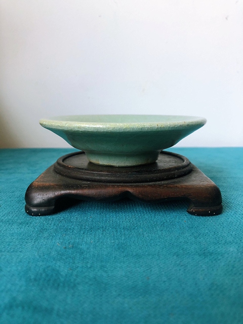 古玩陶瓷元代龍泉青釉洗拍賣，當前價格1980元