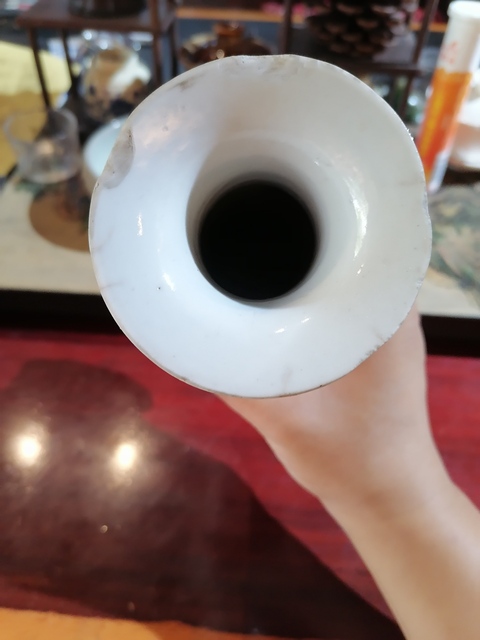 古玩陶瓷花卉紋粉彩瓶拍賣，當(dāng)前價(jià)格480元