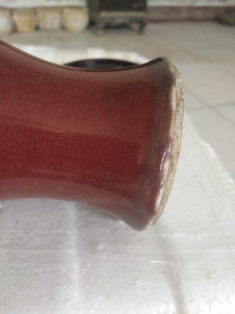 古玩陶瓷清光緒鈞紅釉觀音瓶,買一送一!拍賣,當(dāng)前價(jià)格9800元