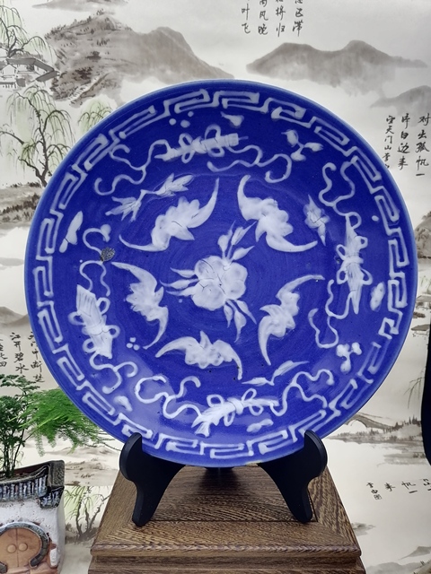 古玩陶瓷雍正青花大罐拍賣，當前價格6800元